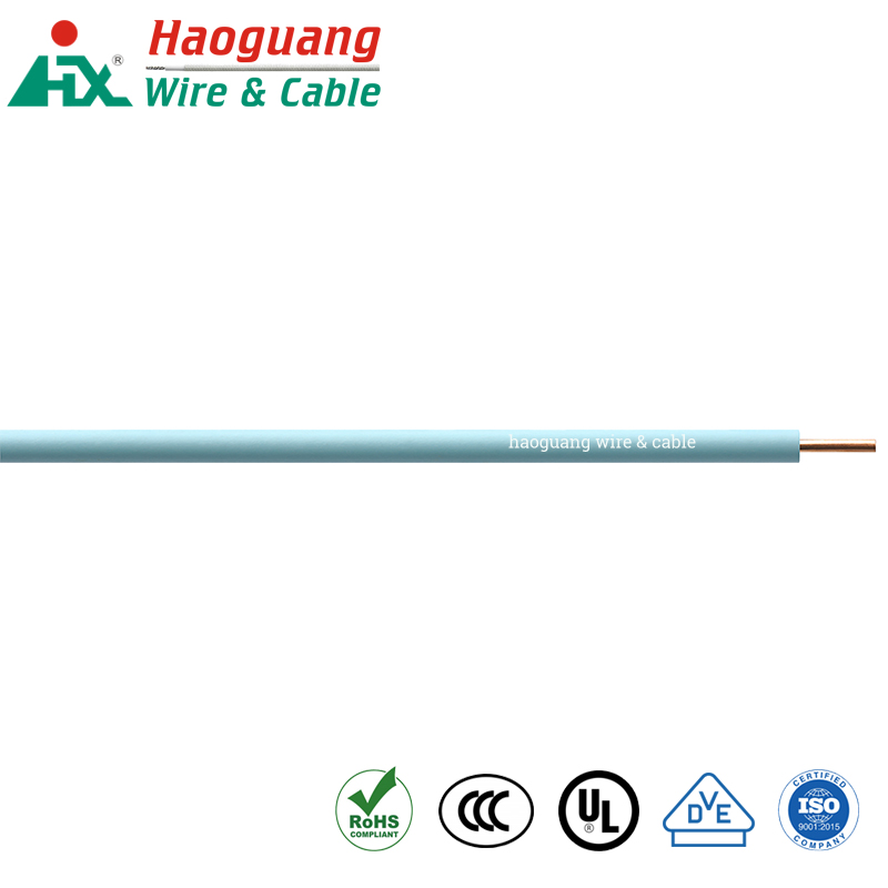 60227 IEC 05 06 BV RV PVC Single Core Cable para sa Fixed Wiring