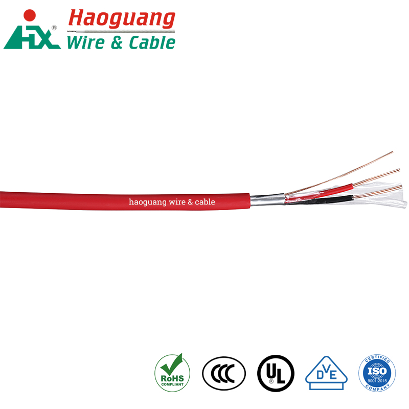 Red White LSZH Fire Alarm Cable Fireproof para sa Mga Sistema ng Alarm